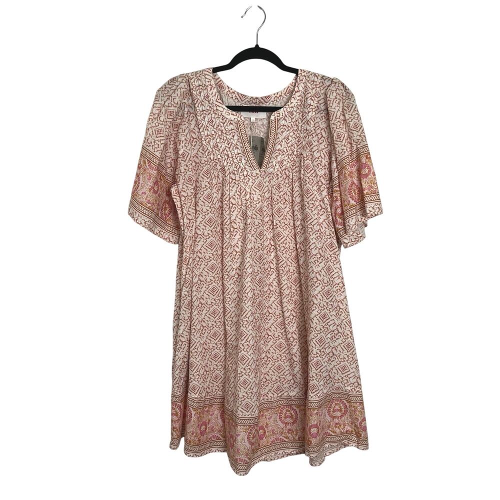Xirena Mischa Women's Dress Pink Fete Large New With Tags NWT